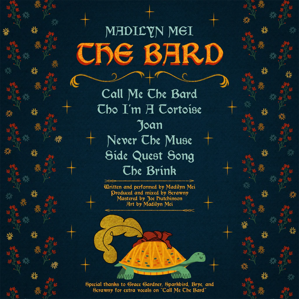 The Bard - Gold Nugget 10" Vinyl Back