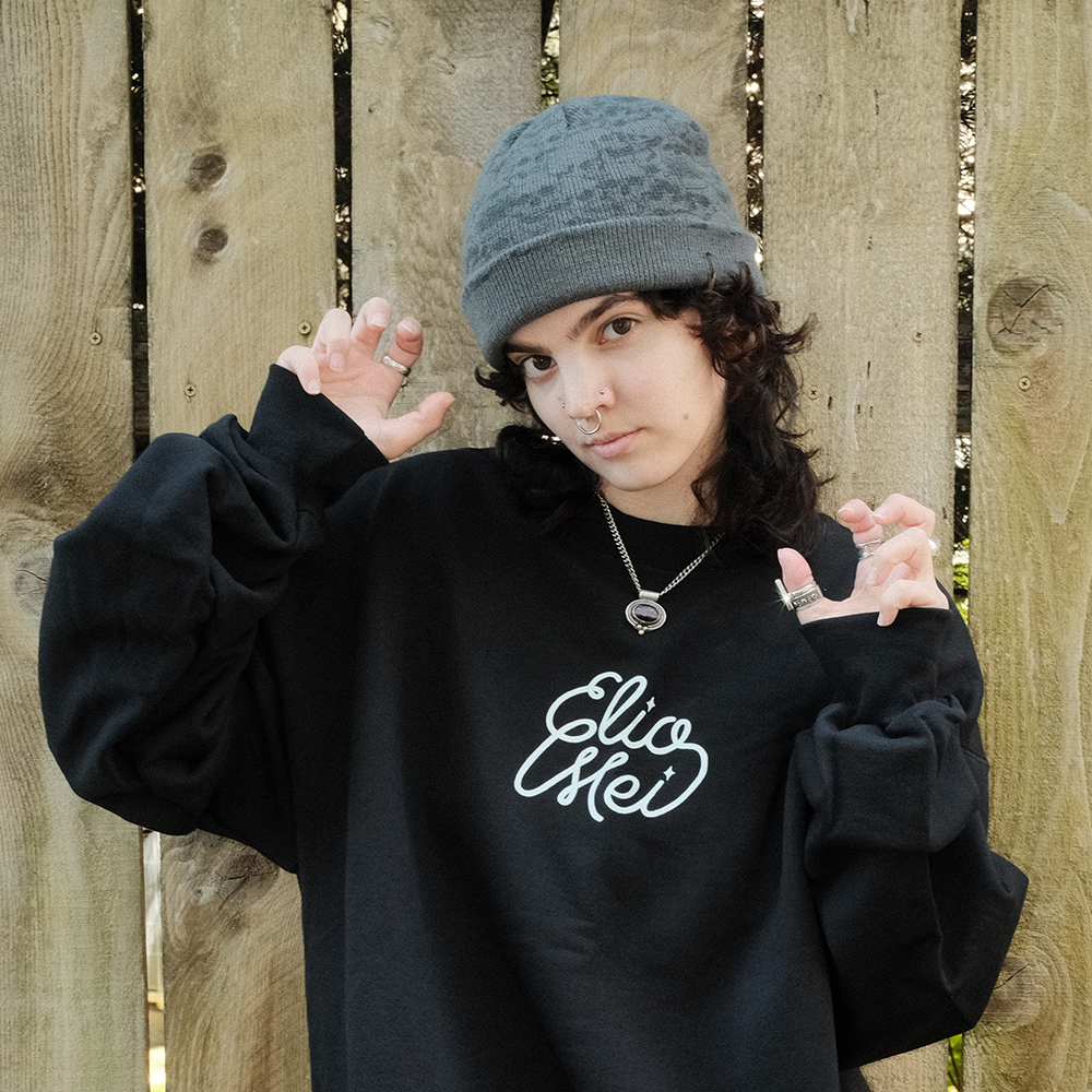Elio Mei Logo Crewneck Lifestyle 1