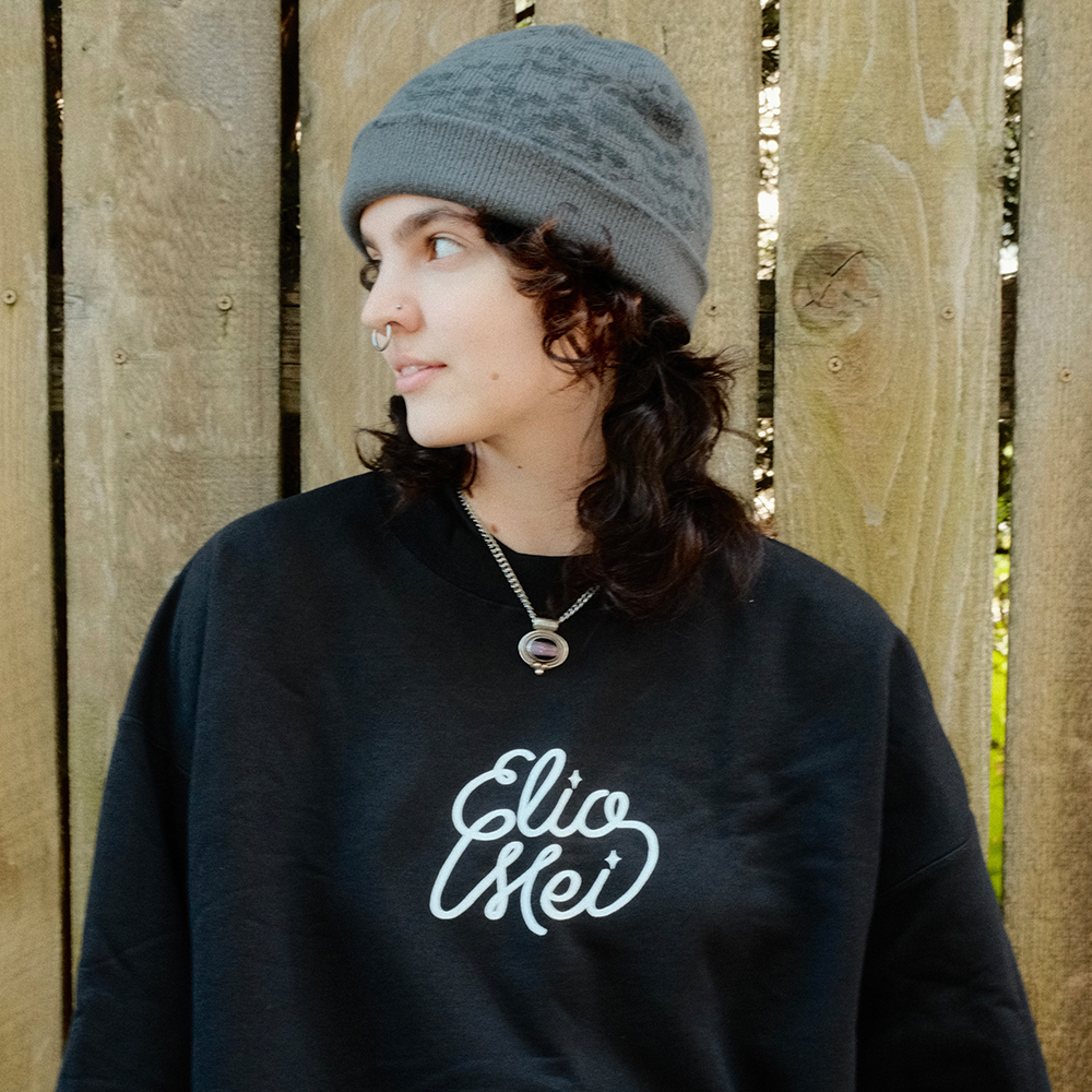 Elio Mei Logo Crewneck Lifestyle 2