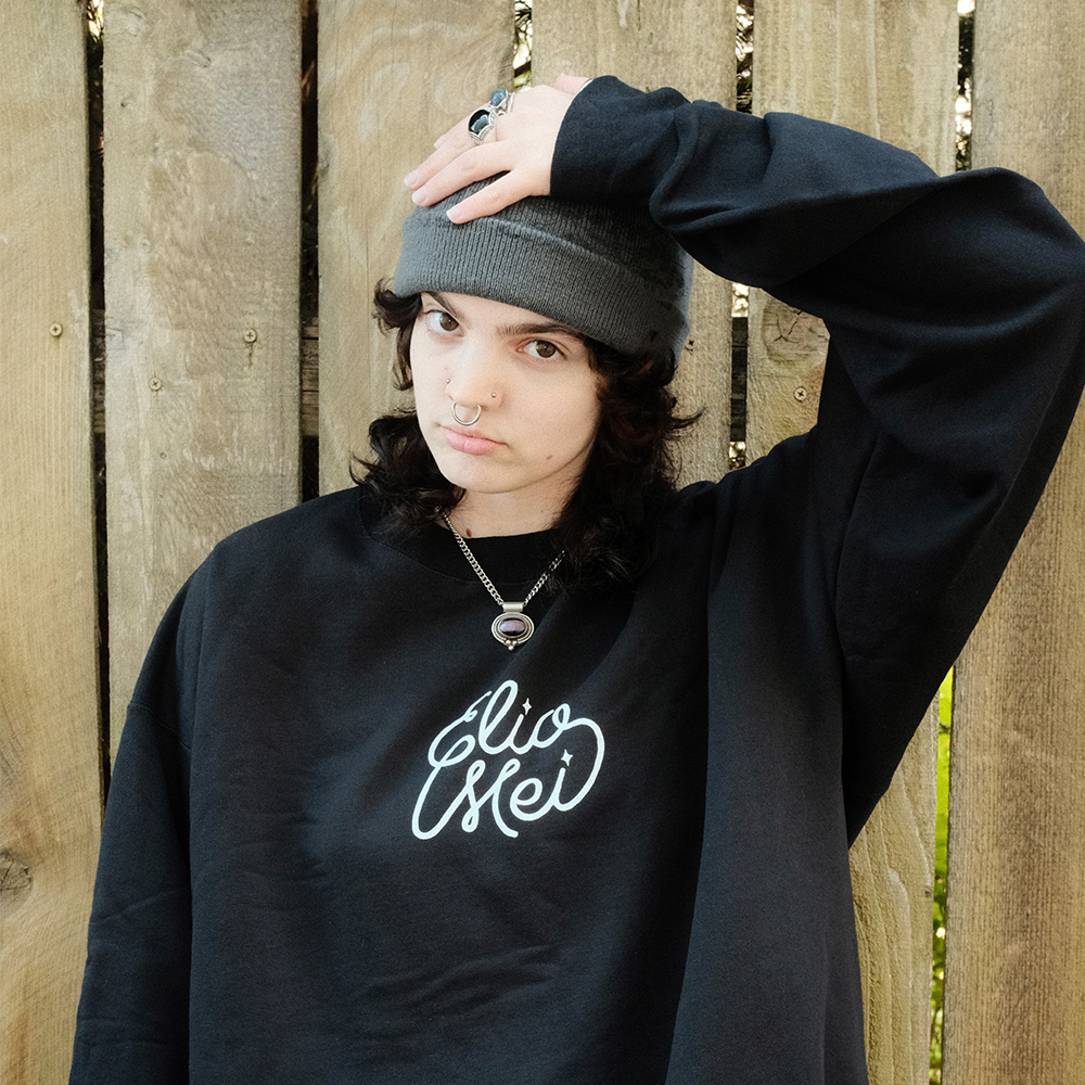 Elio Mei Logo Crewneck Lifestyle 3