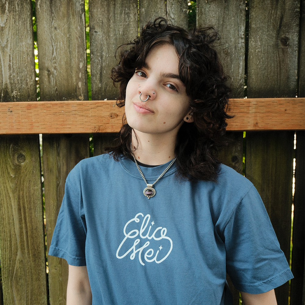 Elio Mei Midnight Logo Tee Lifestyle 1