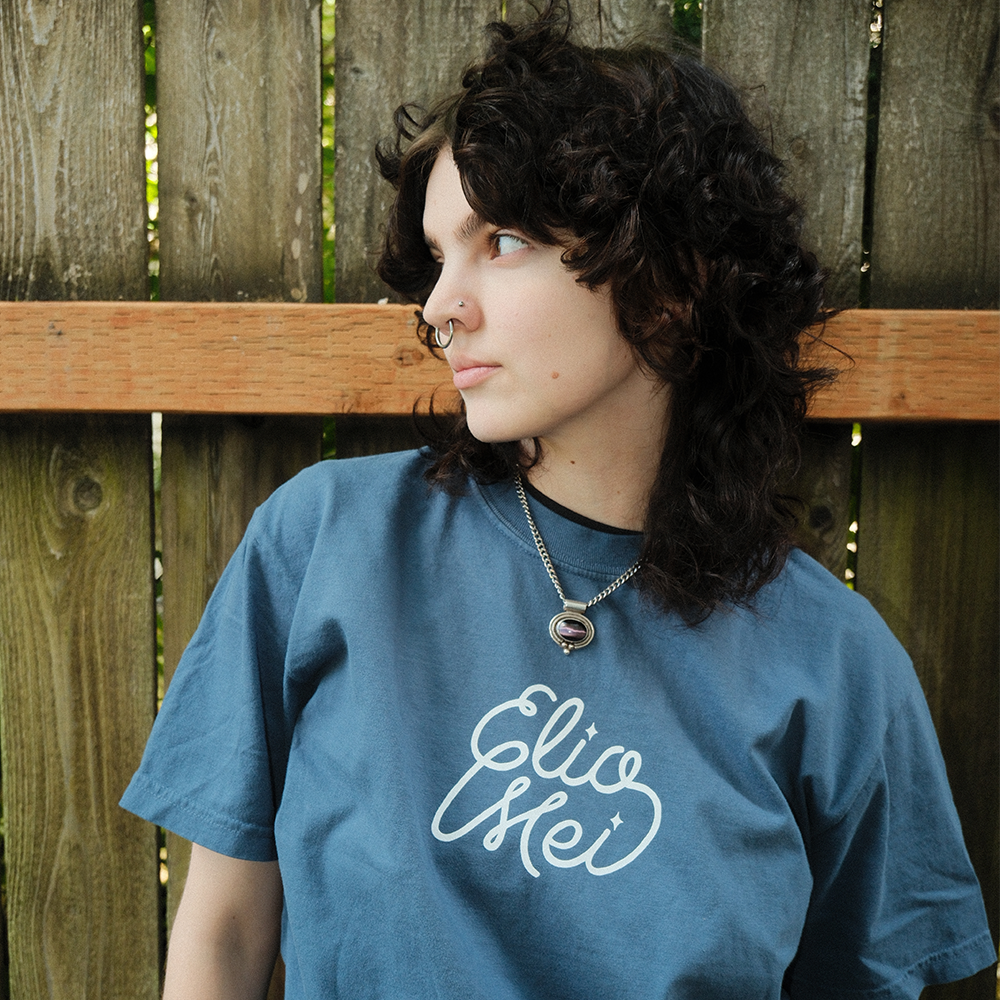 Elio Mei Midnight Logo Tee Lifestyle 3