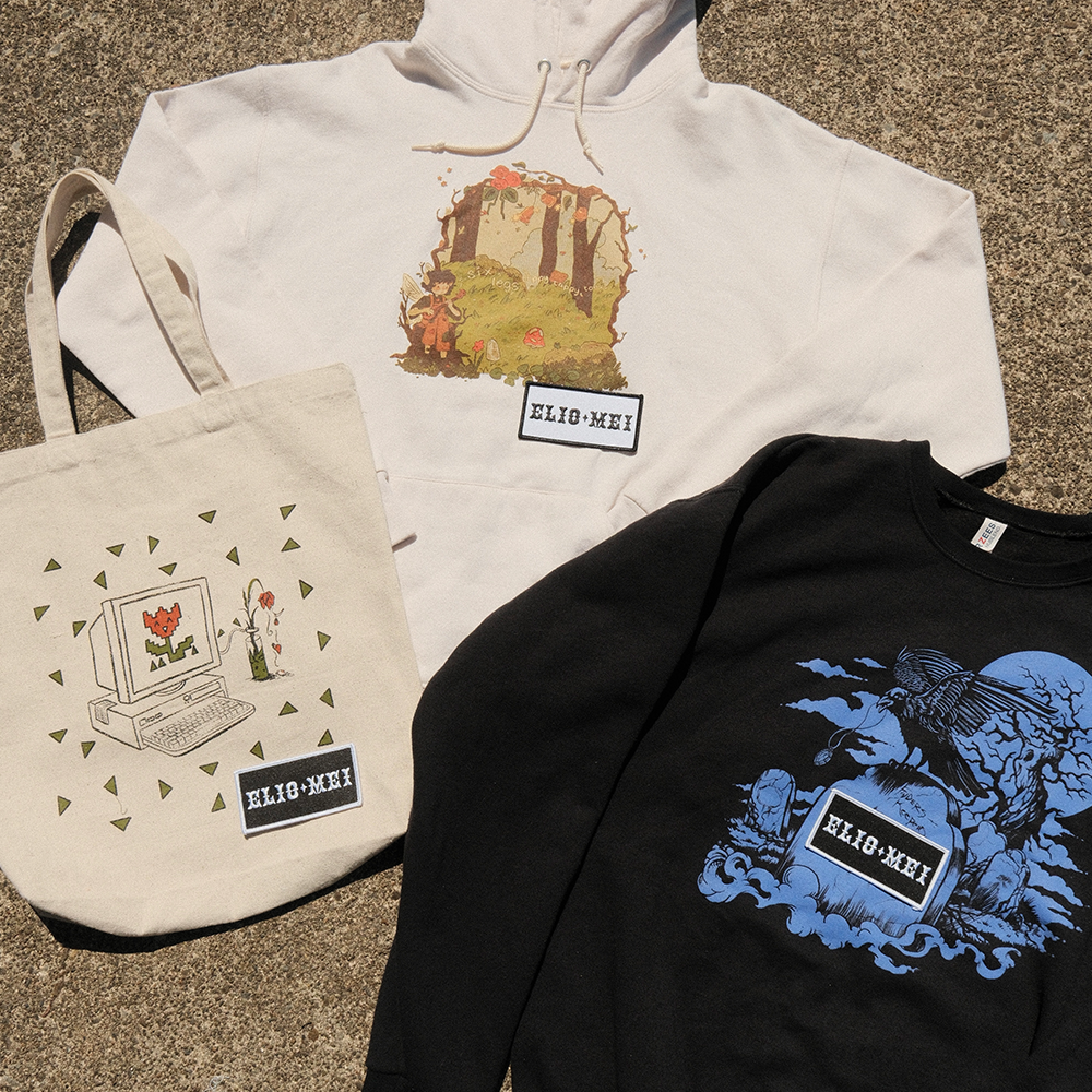 Elio Mei White Patch Lifestyle