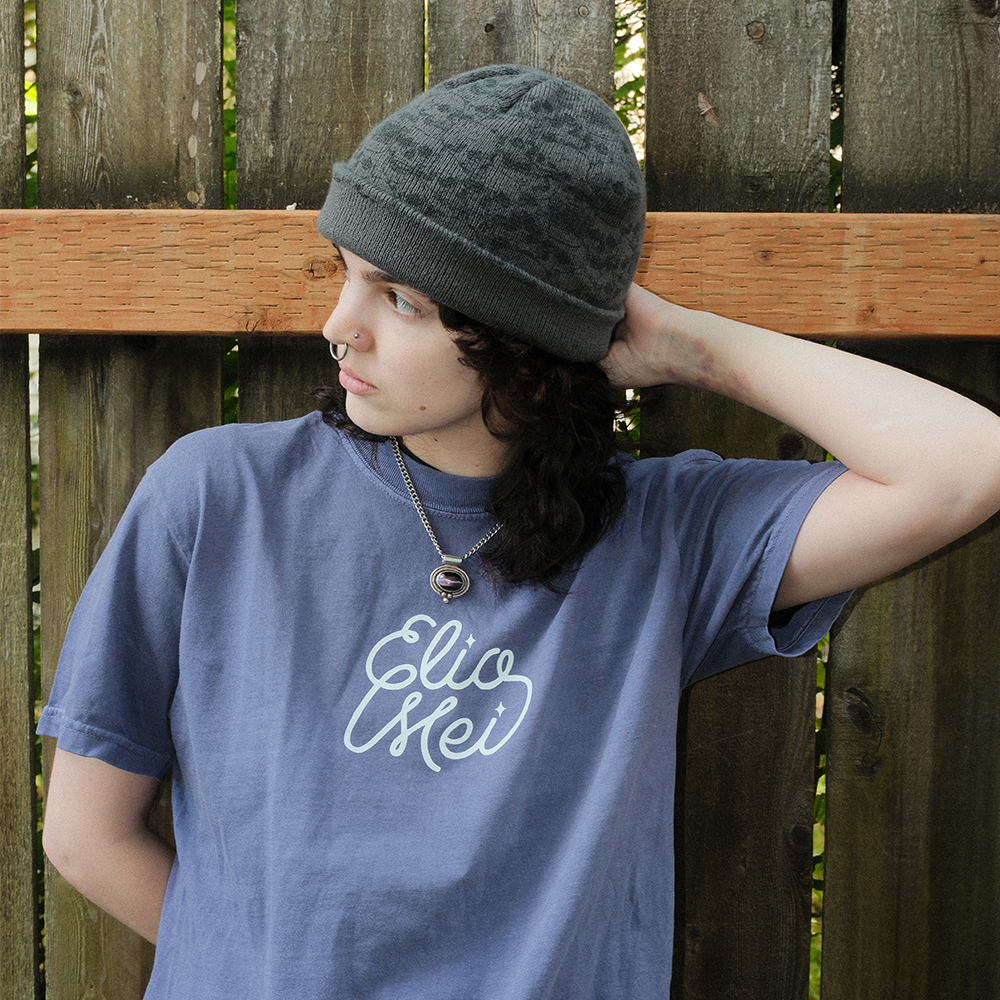 Elio Mei Grape Logo Tee Lifestyle 3